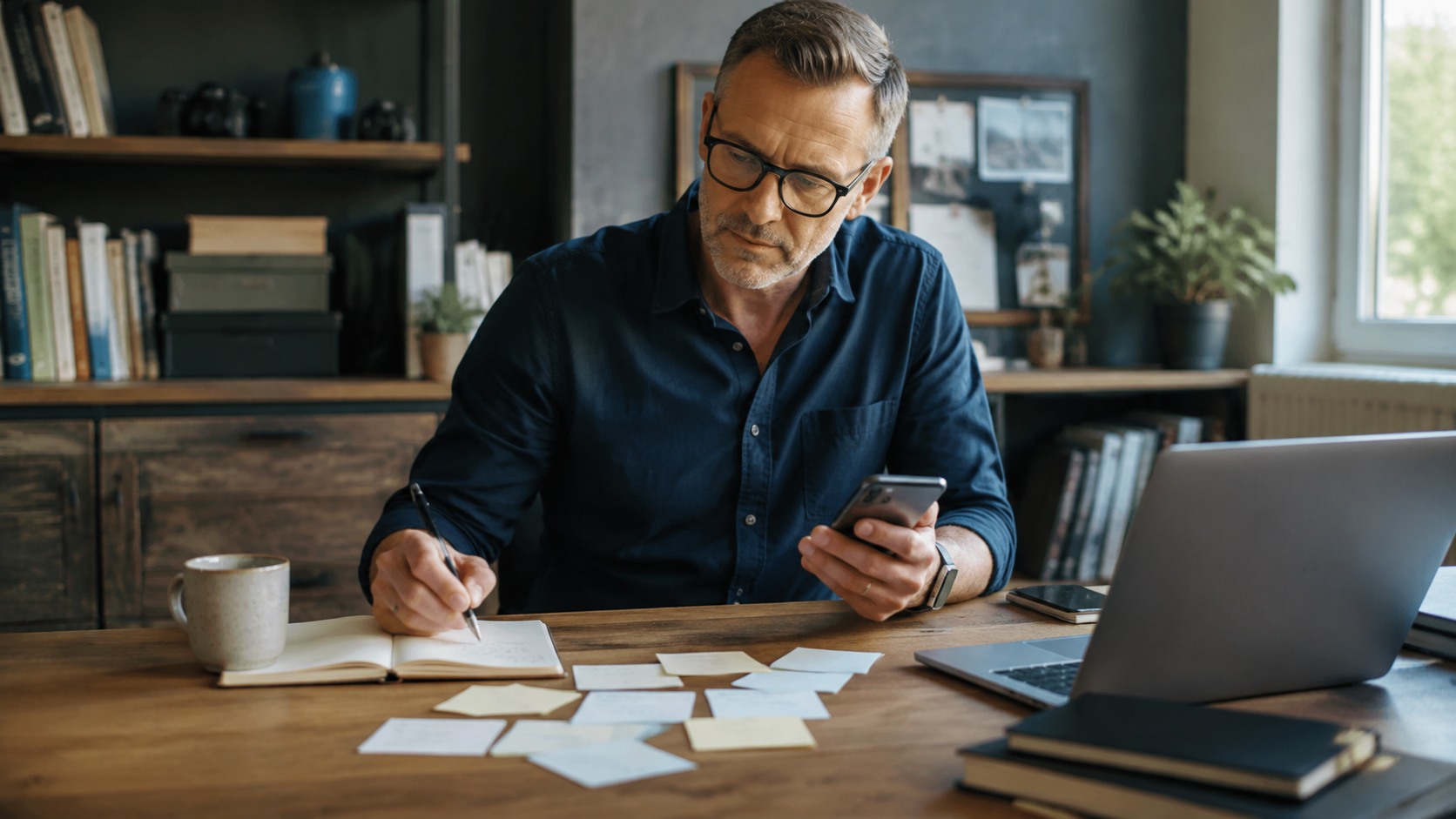 Marketing professional testing practical digital tools for local business owners