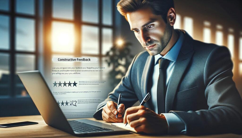 dealing with negative reviews to boost business reputation