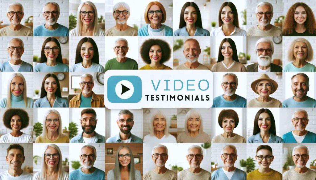 choosing the right people to do video testimonials