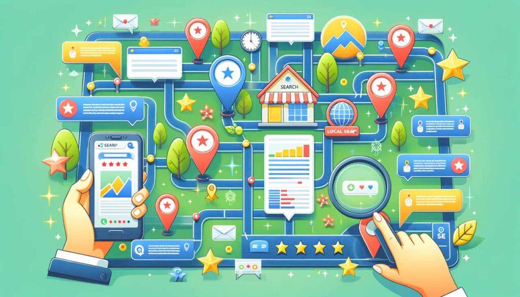 search and organic local traffic